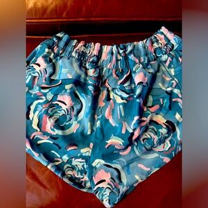 Athleta printed women's shorts 3 inch hustle size medium